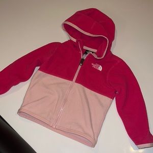 North Face toddler zip up 12-18mo